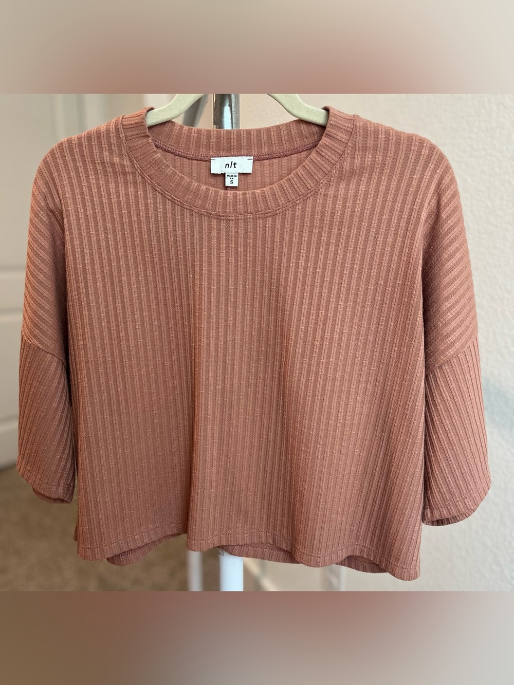 Ribbed Knit Top